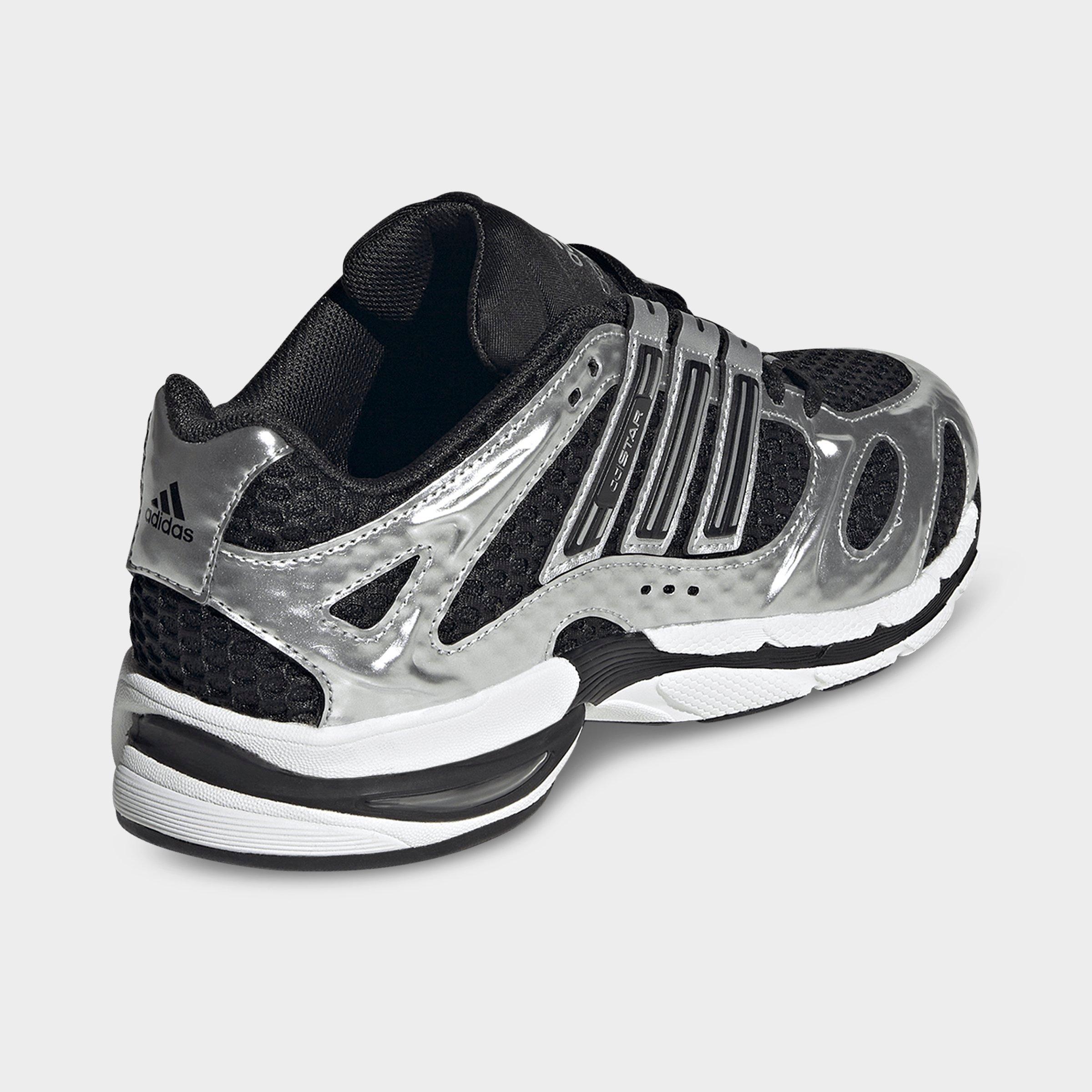 Women's adidas Originals Adistar MLD Casual Shoes - Core Black/Silver Metallic/Cloud White - Back view