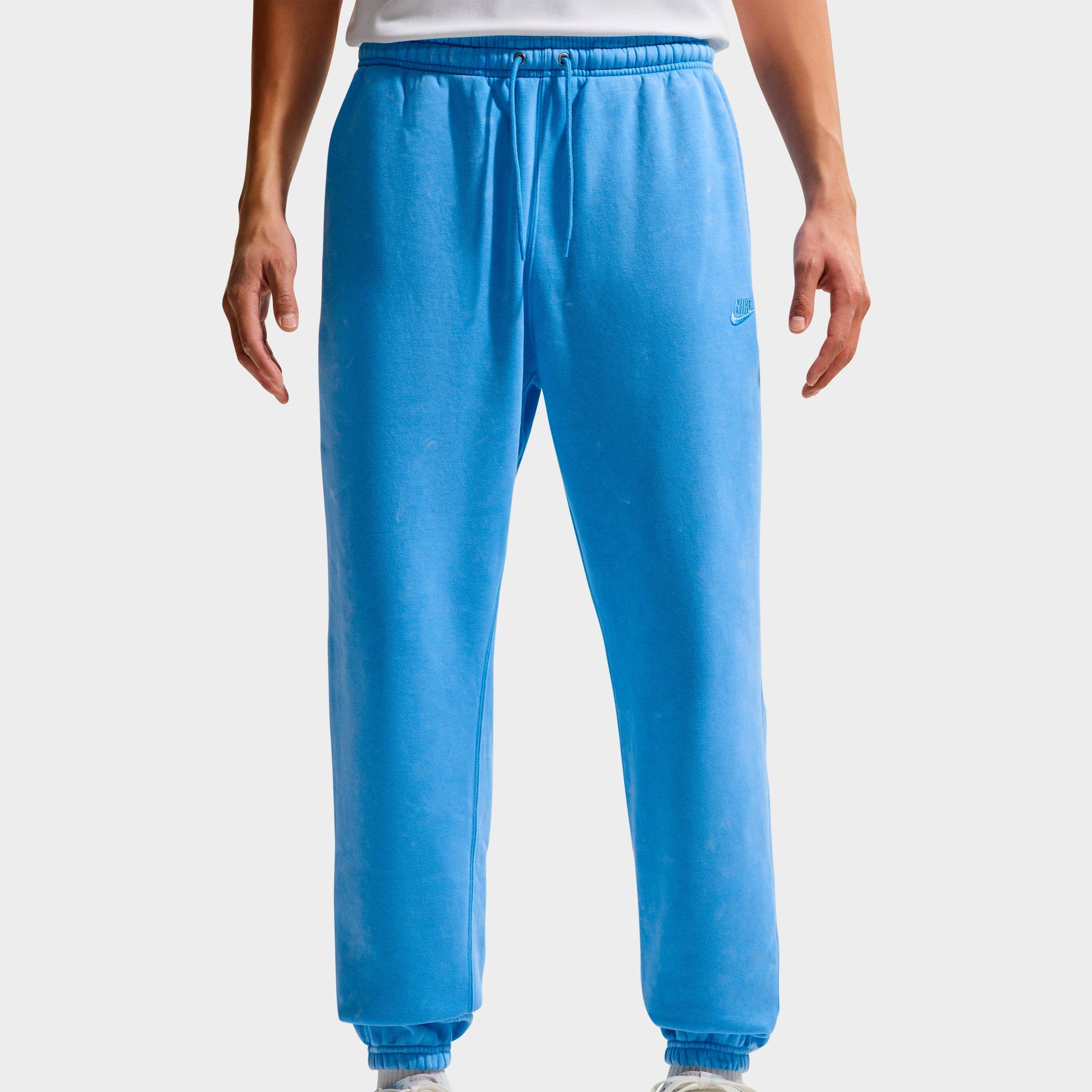 Men's Nithtke Sportswear Club Washed Cuffed Fleece Pants - University Blue