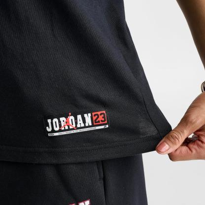 Women's Jordan Varsity Graphic T-Shirt - Black/White - view 6