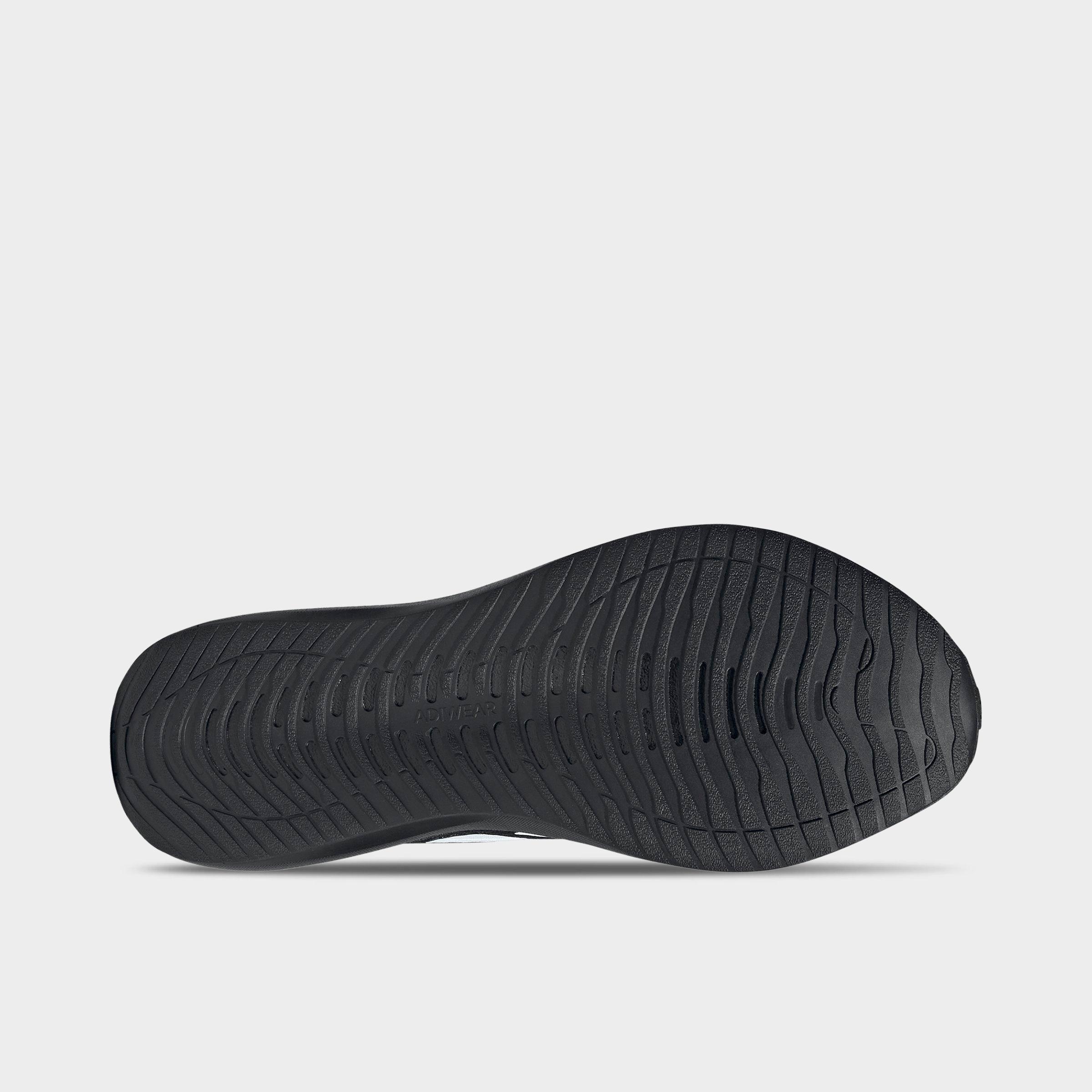 Men's adidas Runfalcon 6 Cloudfoam Running Shoes - Core Black/Cloud White/Carbon - Bottom view