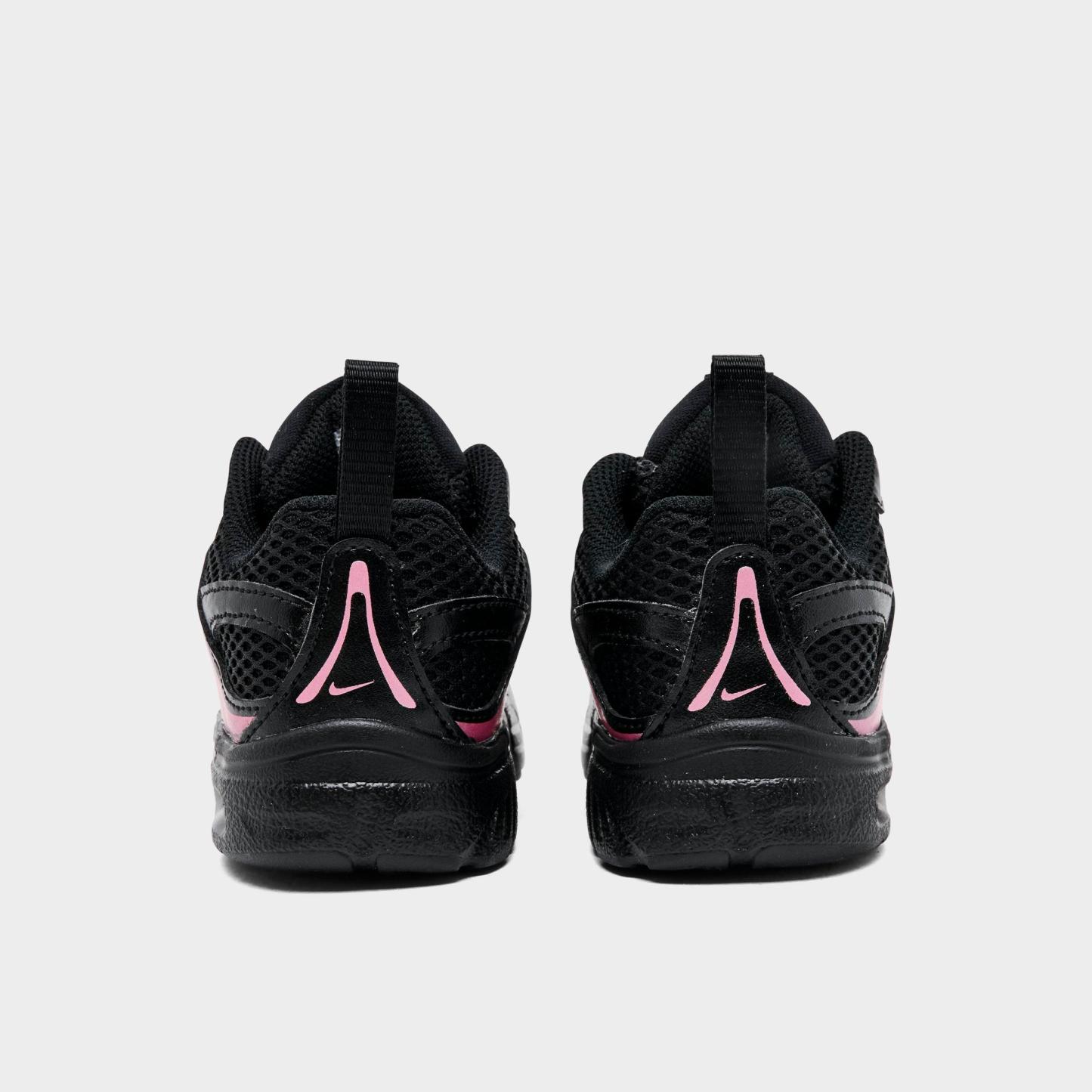 Kids' Toddler Nithtke Air Max Moto 2K Casual Shoes - Black/Pink Foam/Pink - Back view