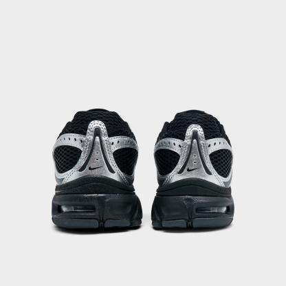 Women's Nithtke Air Max Moto 2K Casual Shoes - Part 1 - Black/Black/Metallic Silver - Back view