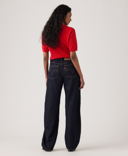 Levi's Women's Cinch High-Rise Barrel-Leg Jeans - Public Persona