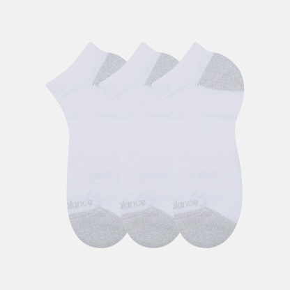 New Balance Active No Show Socks 3 Pack, LAS35206WT