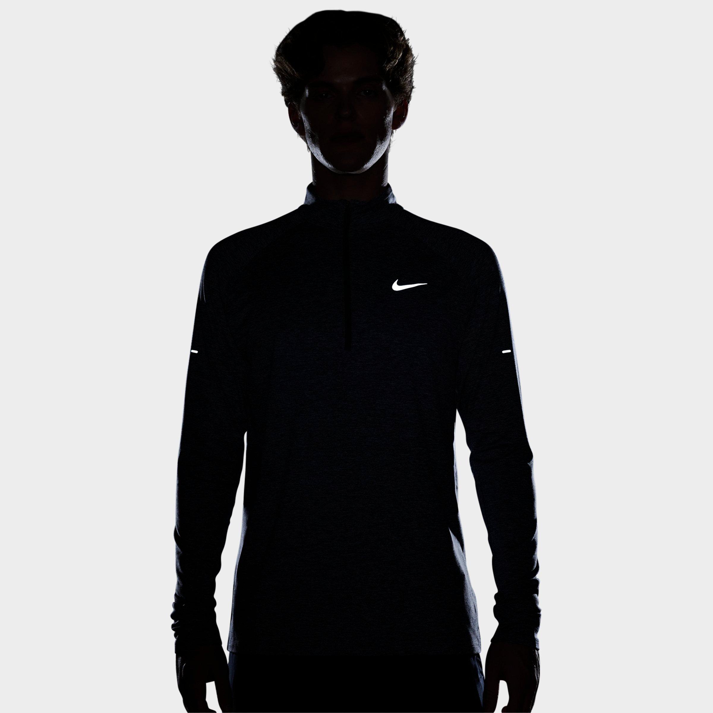 Men's Nithtke Stride Dri-FIT Quarter-Zip Running Top - Thunder Blue/Heather