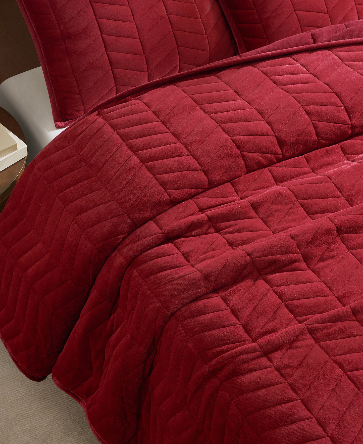 UGG® Coco 2-Piece Quilt Set, Twin/Twin XL - Coffee Berry