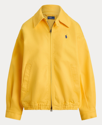 Polo Ralph Lauren Women's Long-Sleeve Bomber Jacket - Chrome Yellow