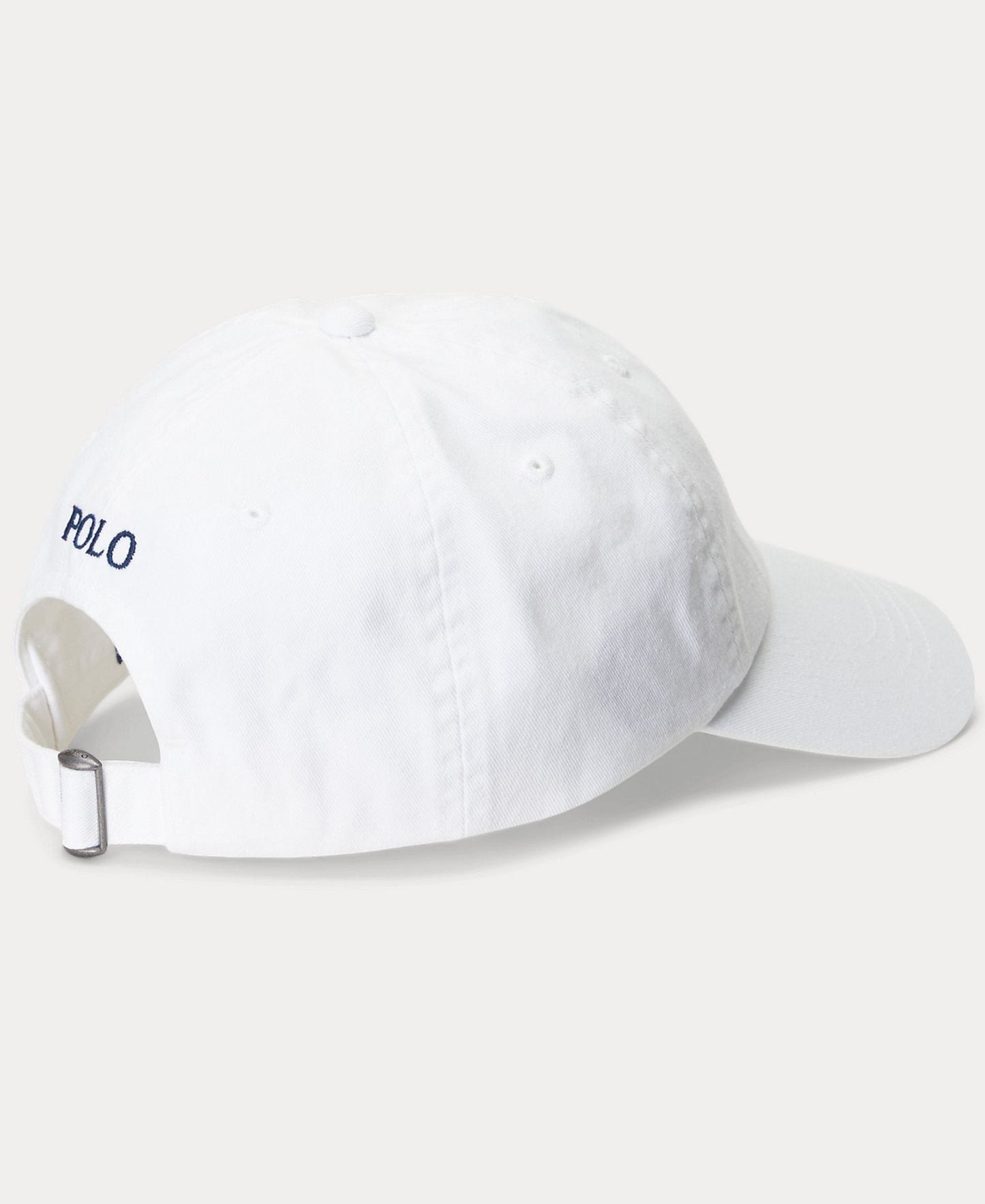 Polo Ralph Lauren Women's The Iconic Cotton Chino Ball Cap - White/Newport Navy