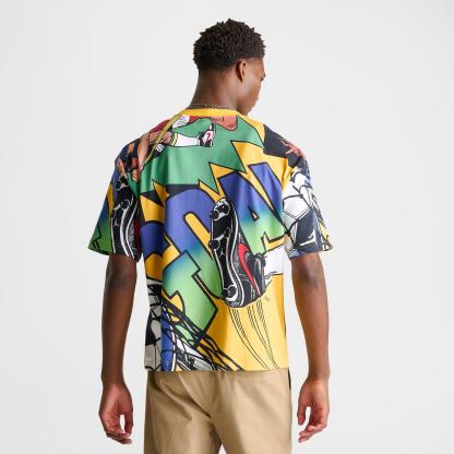 Men's Jordan Essentials Brazil Graphic Boxy T-Shirt - Varsity Maize - view 4