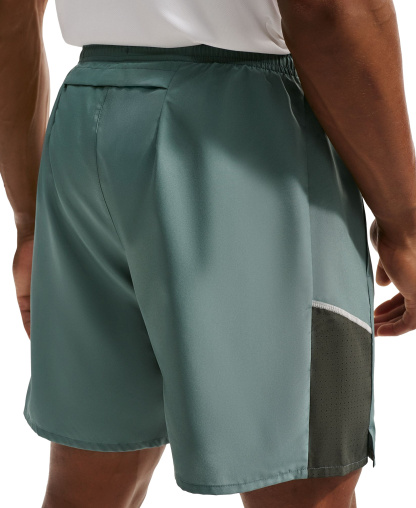 Nike Men's Miler Dri-FIT Running Shorts - Mineral/Reflective Silver