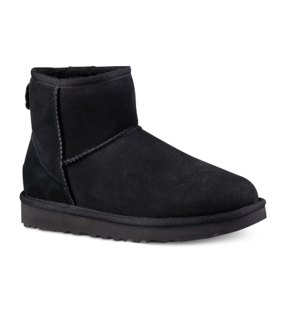 UGG® Women's Classic II Pull-On Mini Booties - Black