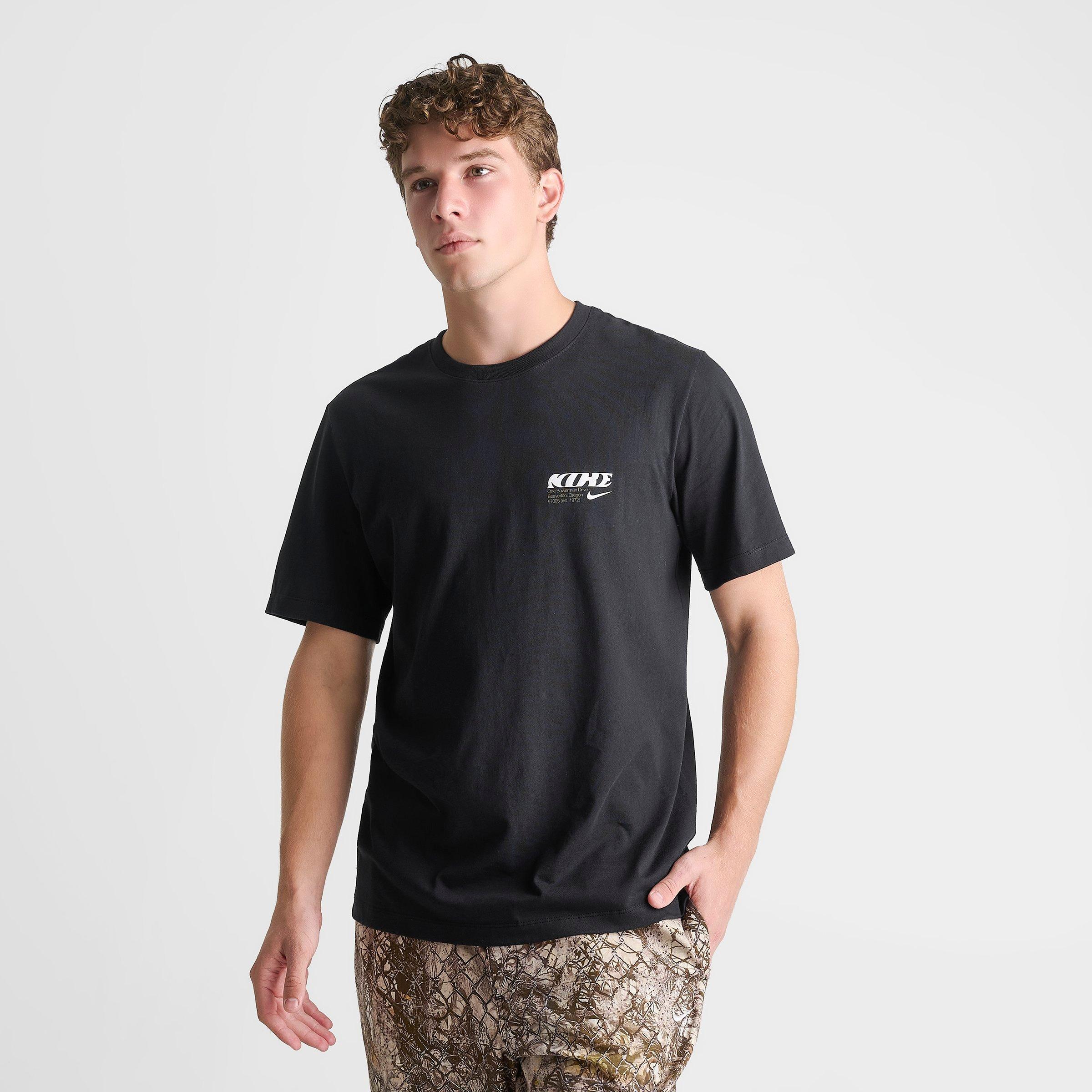 Men's Nithtke Sportswear Poster Graphic T-Shirt - Black