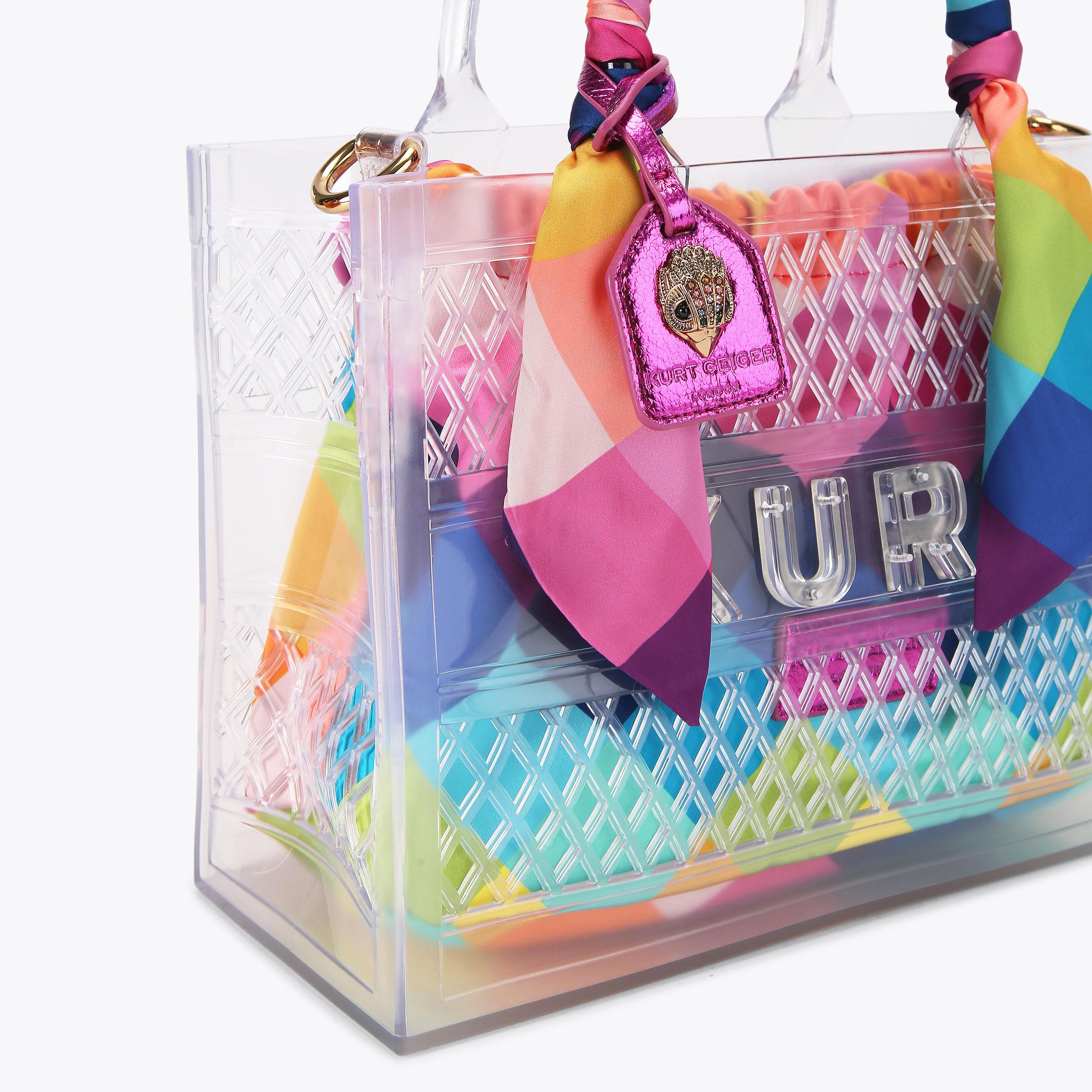 Kurt Geiger London Small Jelly Tote Bag - Multi Colored - view 5