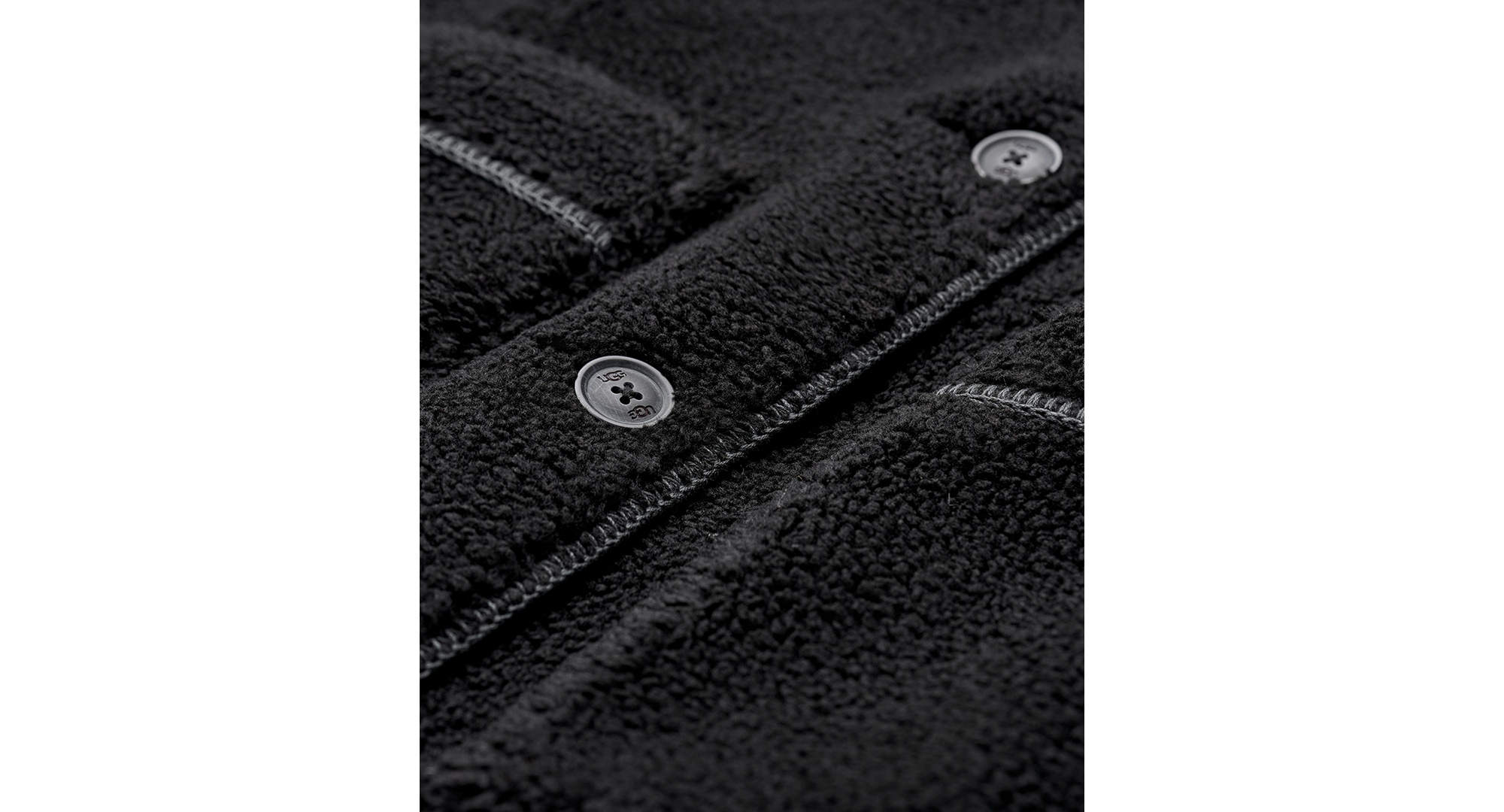 UGG Women's Sema Fluff Coat - Black