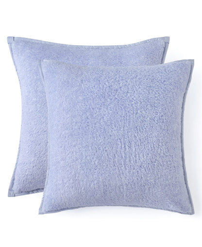 UGG® Classic UGGfluff 2-Pack Decorative Pillows, 20" x 20" - Misty Wisteria