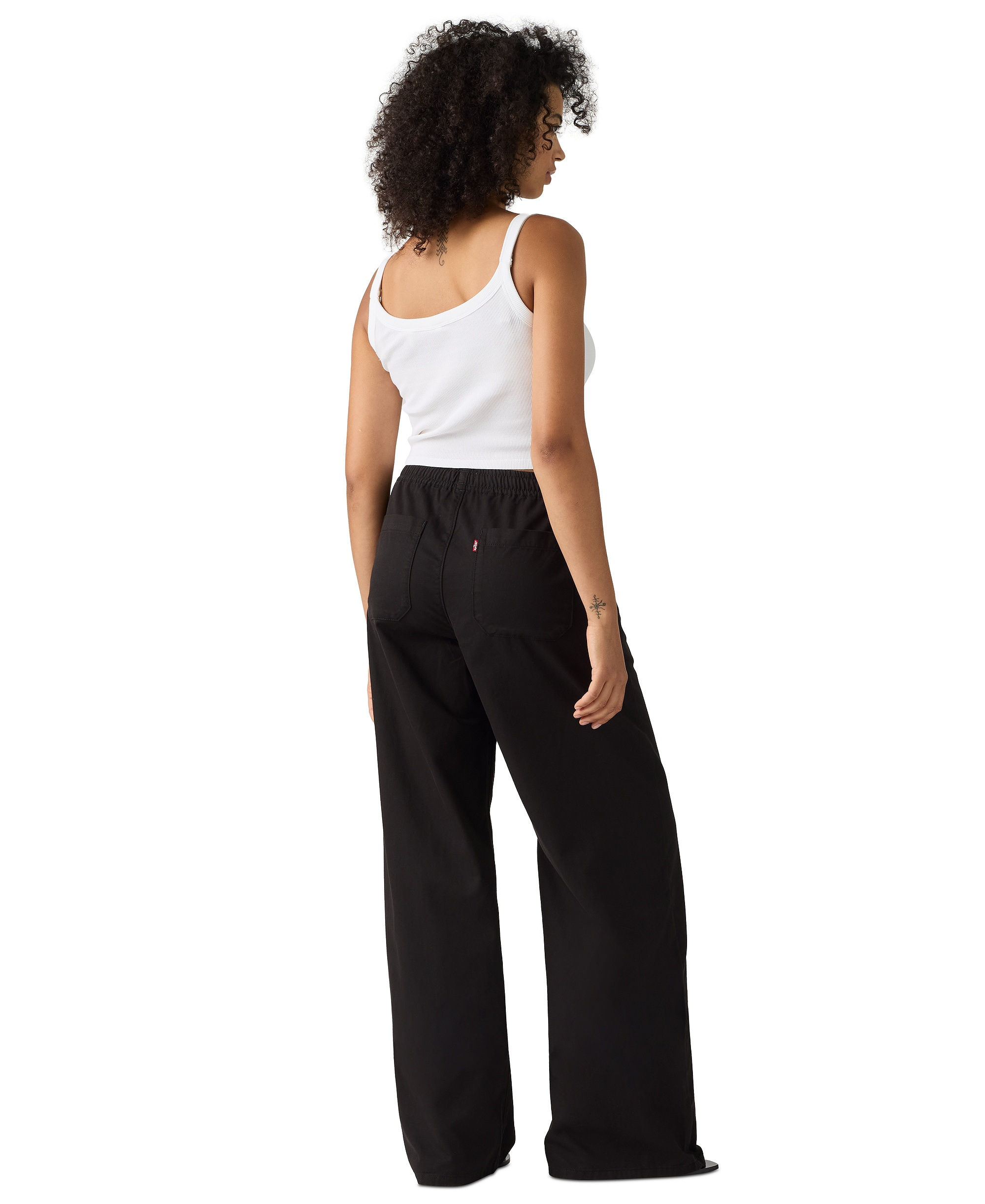 Levi's Women's Essential Wide-Leg Pants - Meteorite