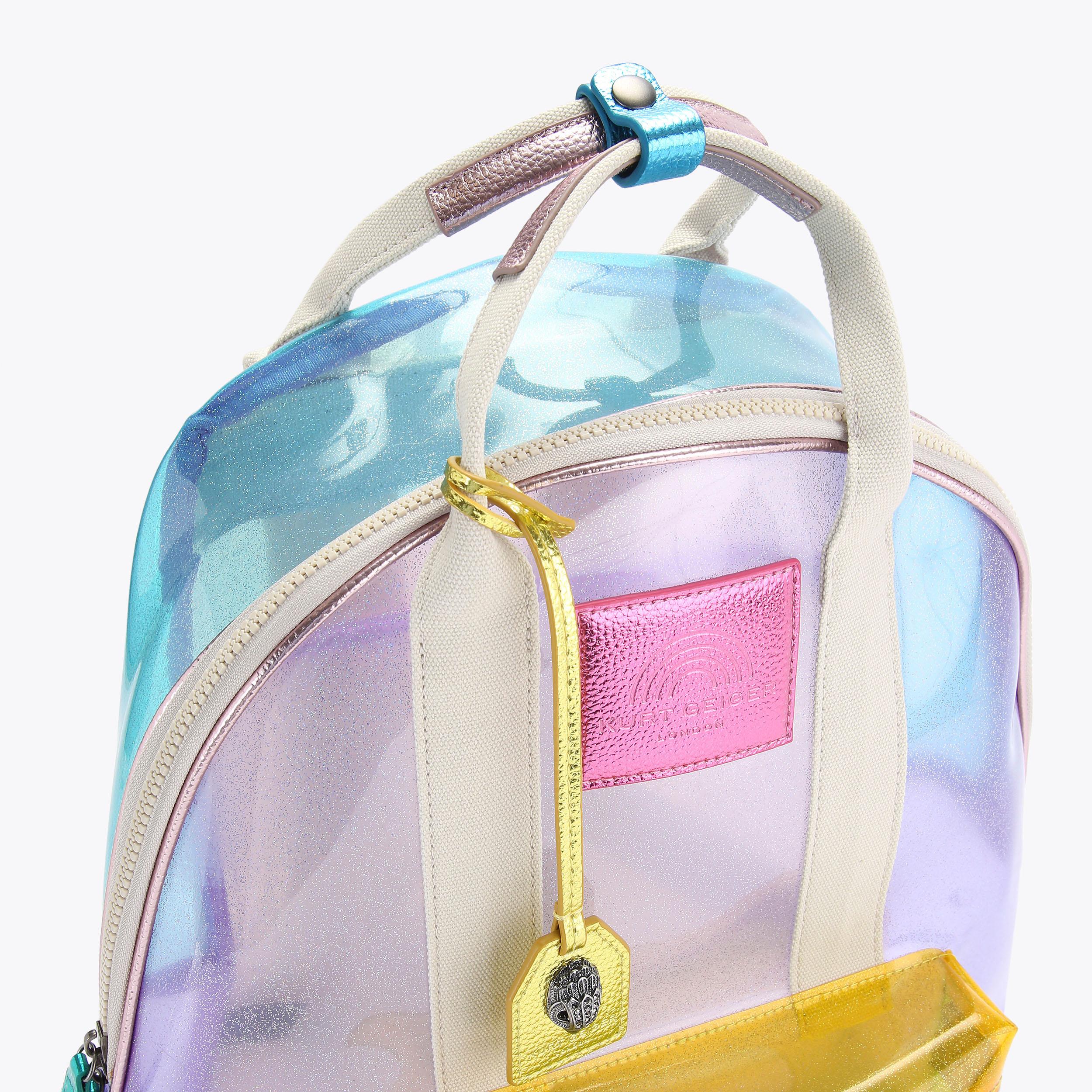 Kurt Geiger London Large Vinyl Southbank Backpack - Multi Colored - view 5