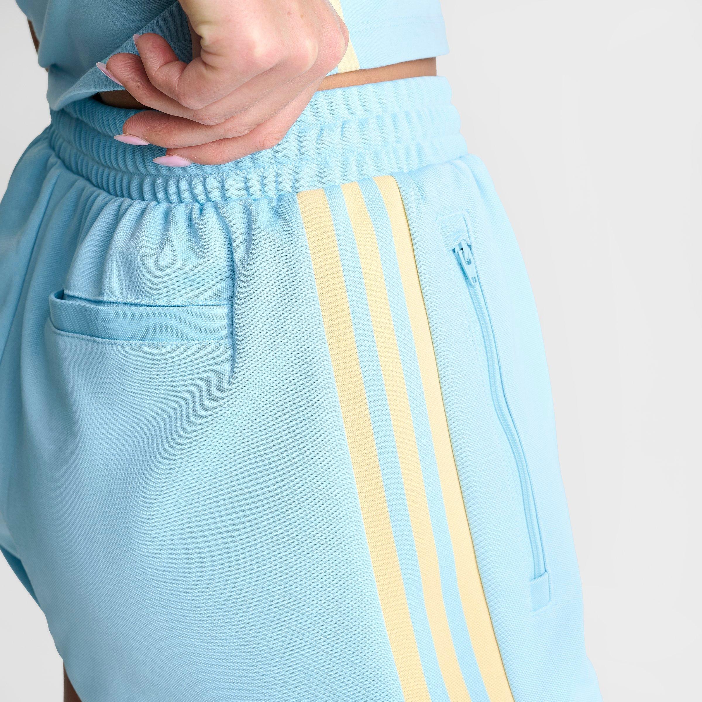 Women's adidas Originals Classic Shorts - Icey Blue/Orange Tint
