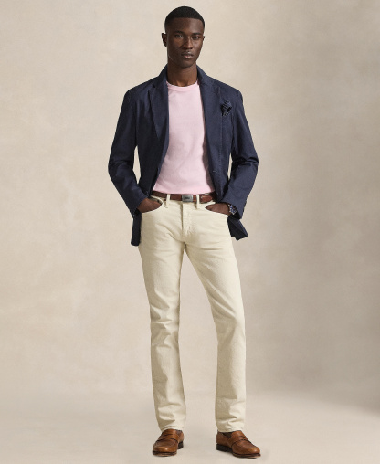 Polo Ralph Lauren Men's Classic-Fit Crew Neck T-Shirt - Garden Pink