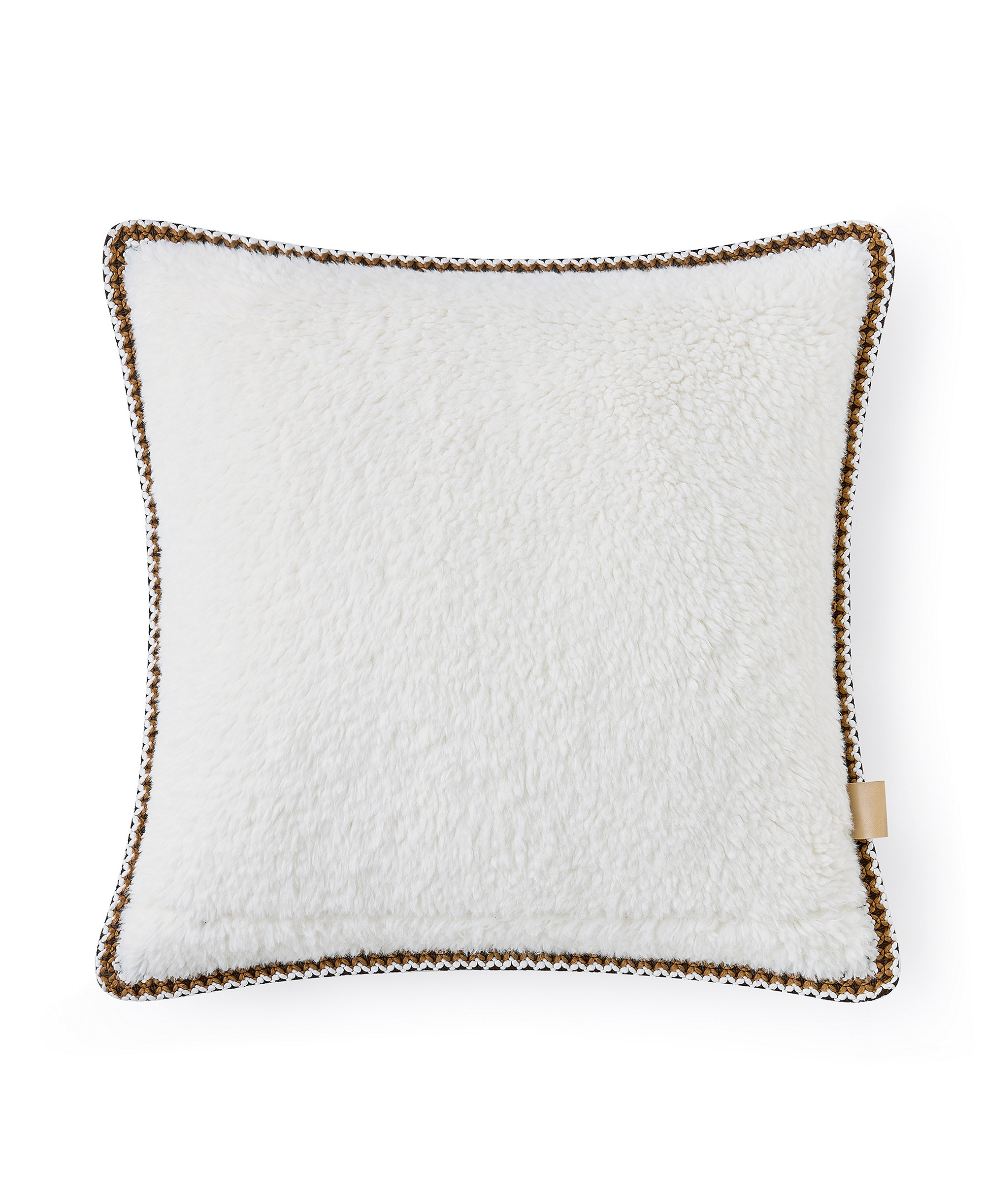 Kirkwood UGG Braid Decorative Pillow, 20" x 20" - Chai Spice