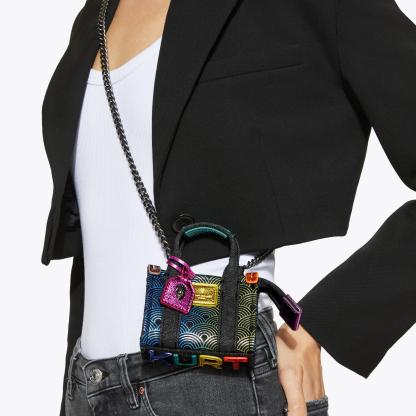 Kurt Geiger London Micro Southbank Tote Bag - Black - view 2