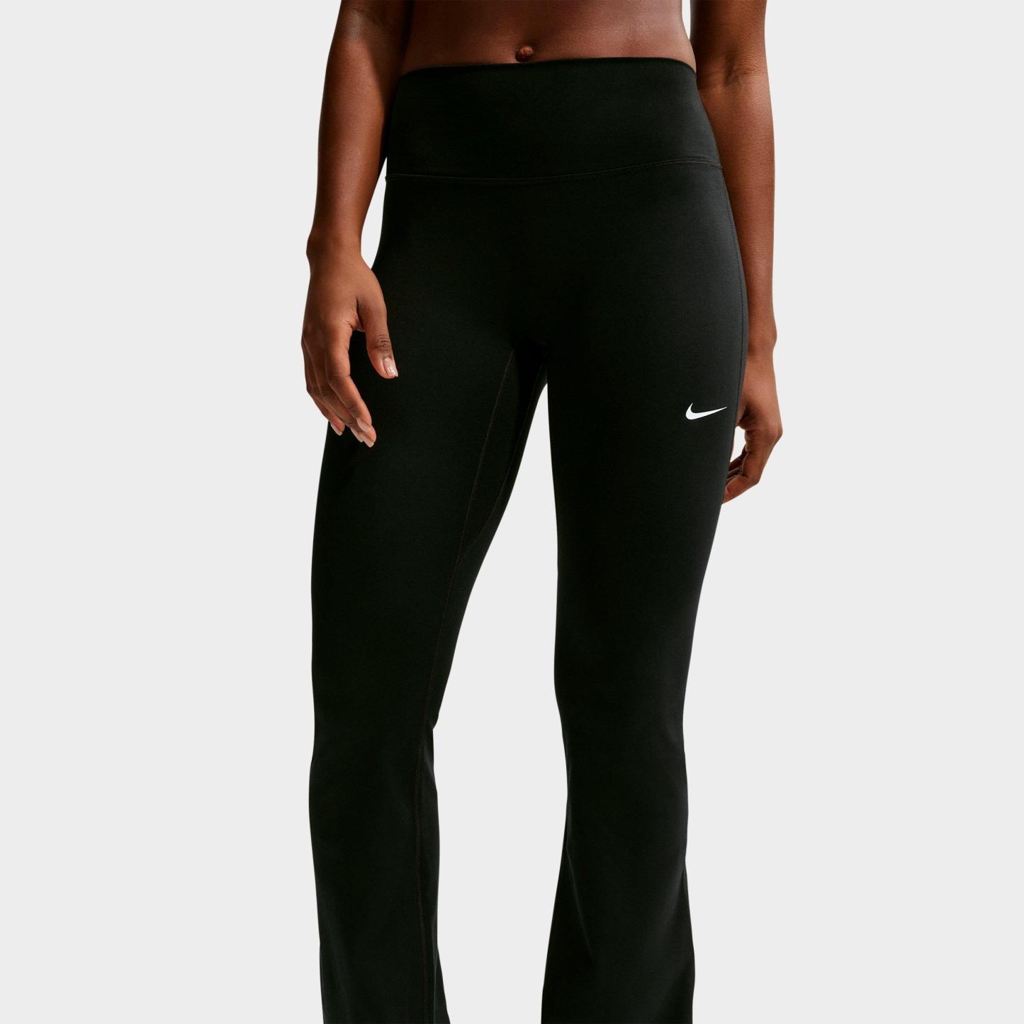 Women's Nithtke One High-Waisted Flared Leggings - Black/White