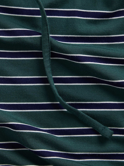 SoftMade Modal PJ Pants - Blue & green stripe