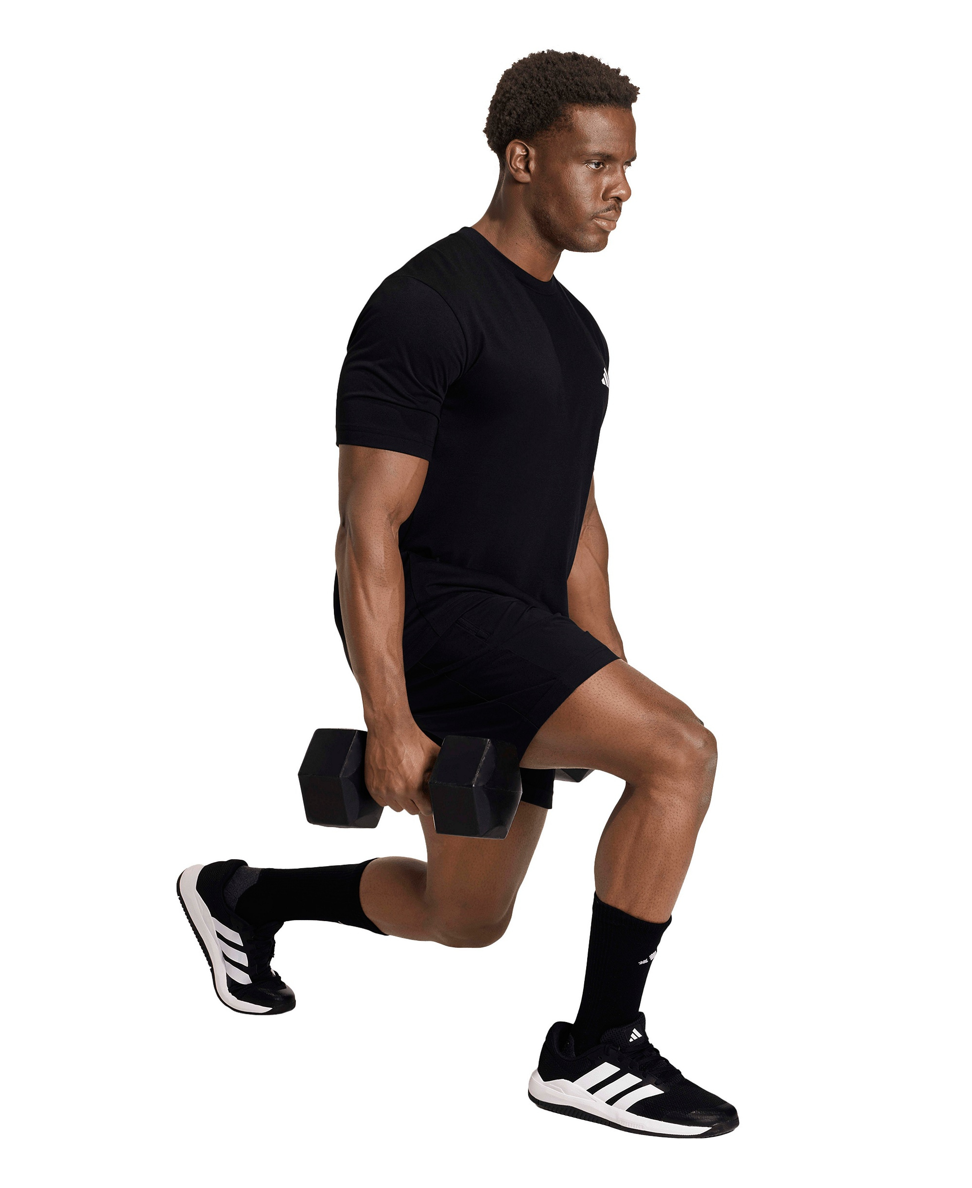 adidas Men's Workout Essentials Crewneck T-Shirt - Black