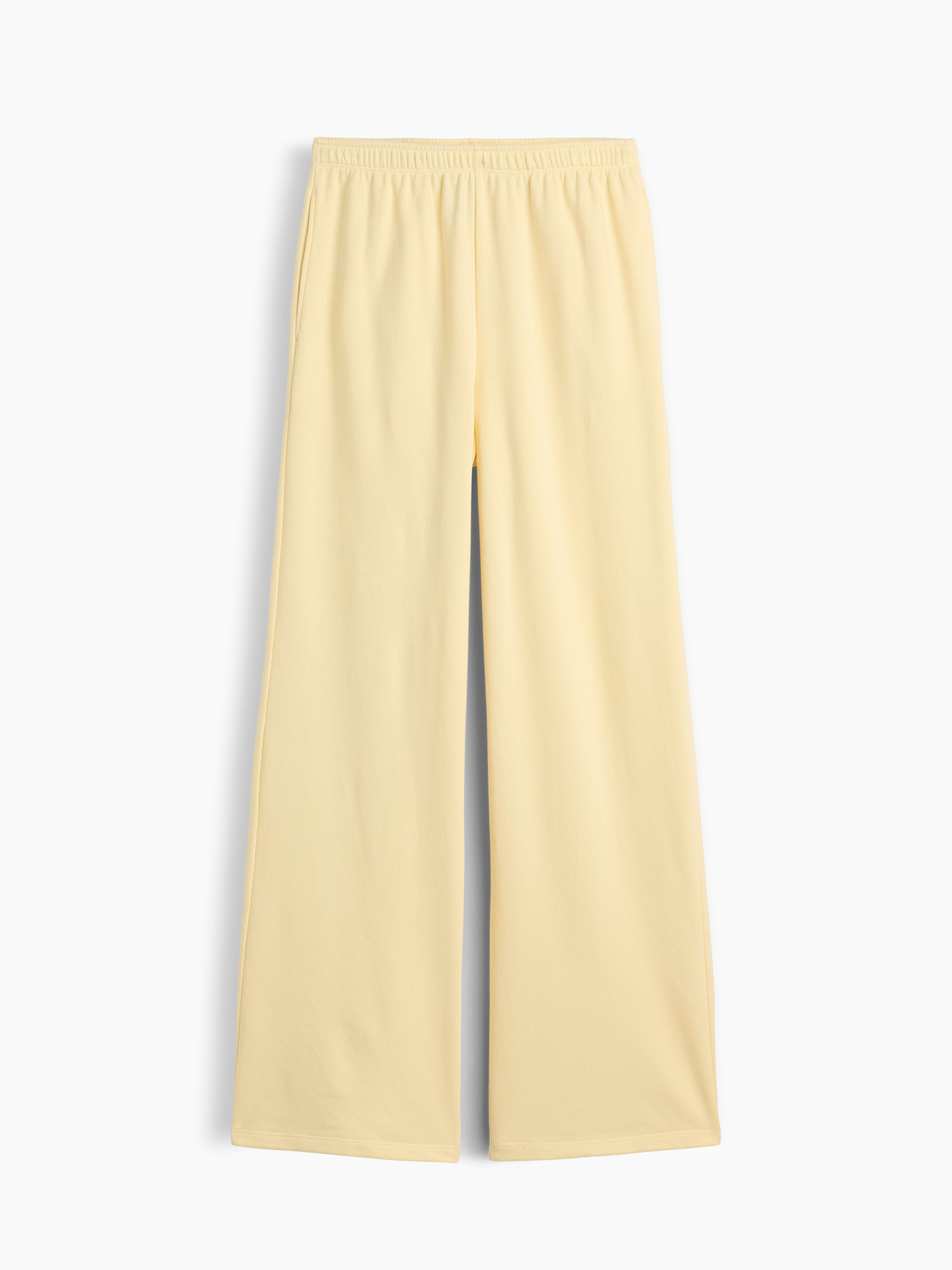 Mid Rise VintageSoft Terry Loose Sweatpants - Maize yellow
