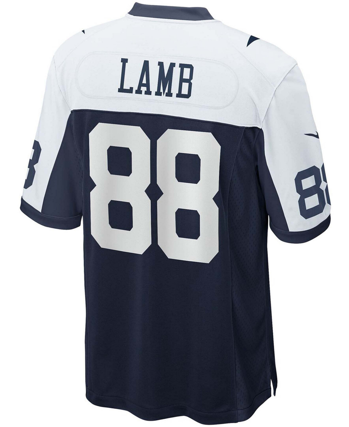 Nike Men's CeeDee Lamb Dallas Cowboys Alternate Game Team Jersey - Navy, White