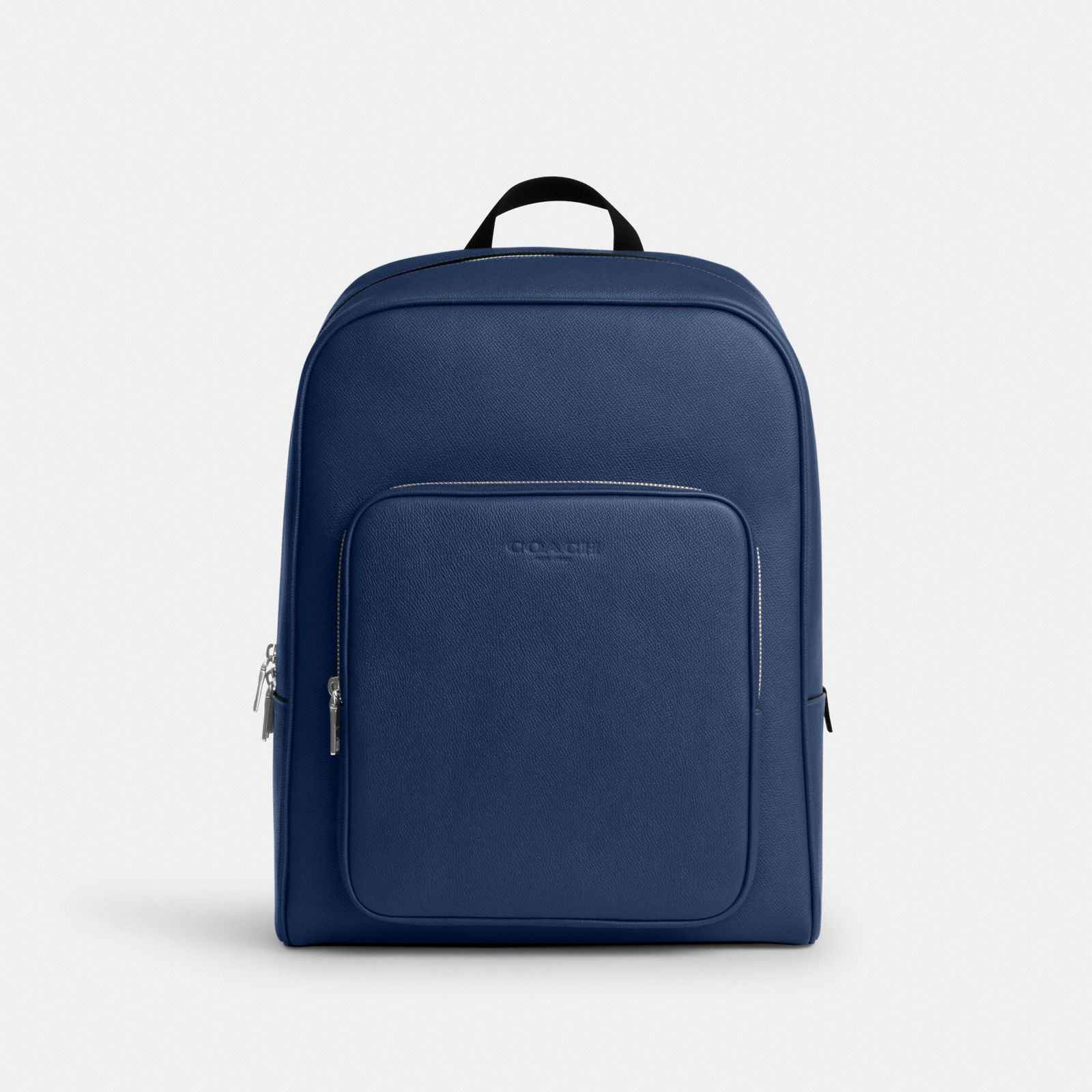 Aiden Backpack - Silver/Deep Blue