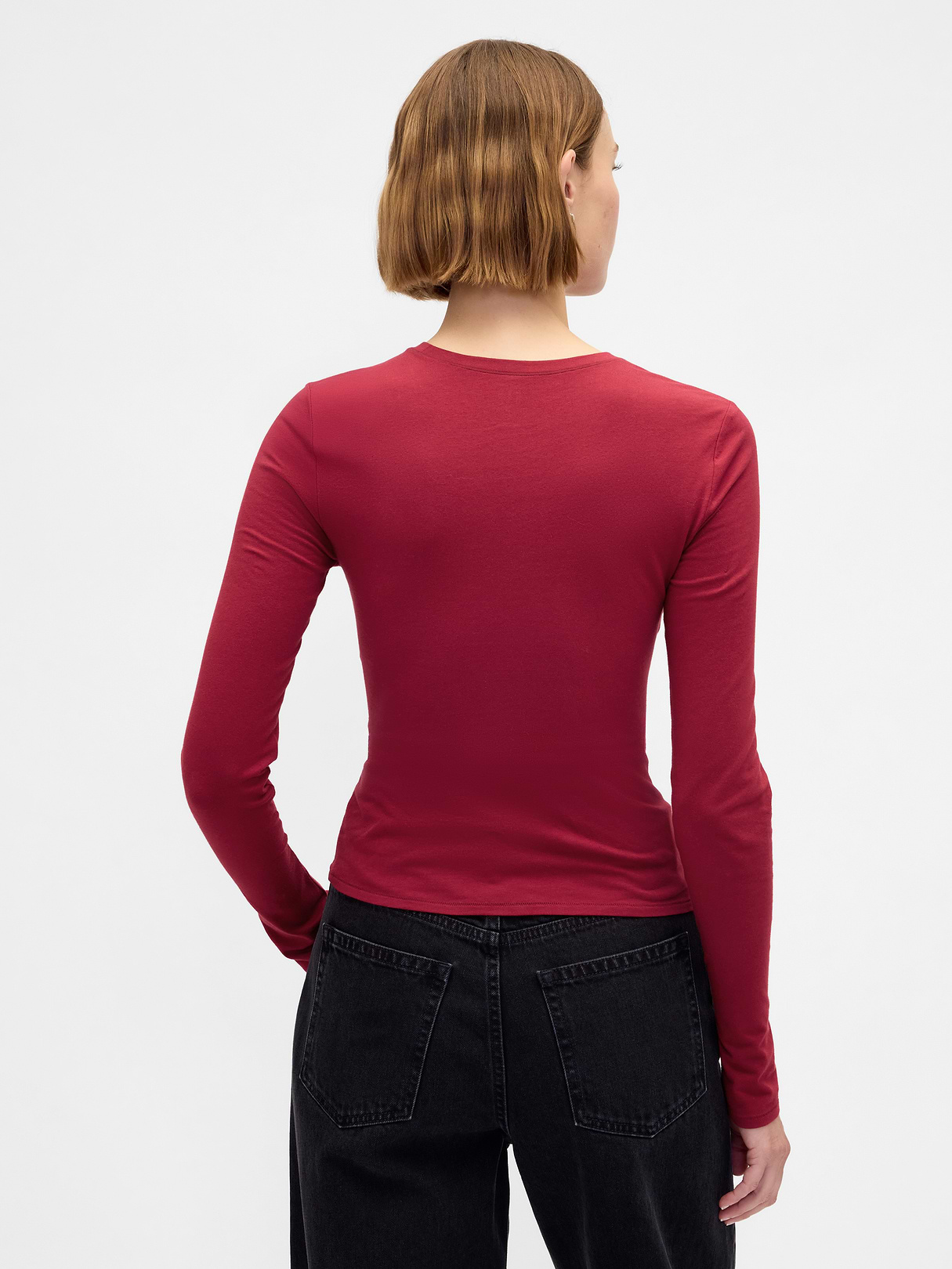 CloseKnit Jersey T-Shirt - Sled red