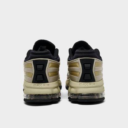 Men's Nithtke Air Max Ecstasy Plus Casual Shoes - Desert Khaki/Black/Metallic Gold - Back view