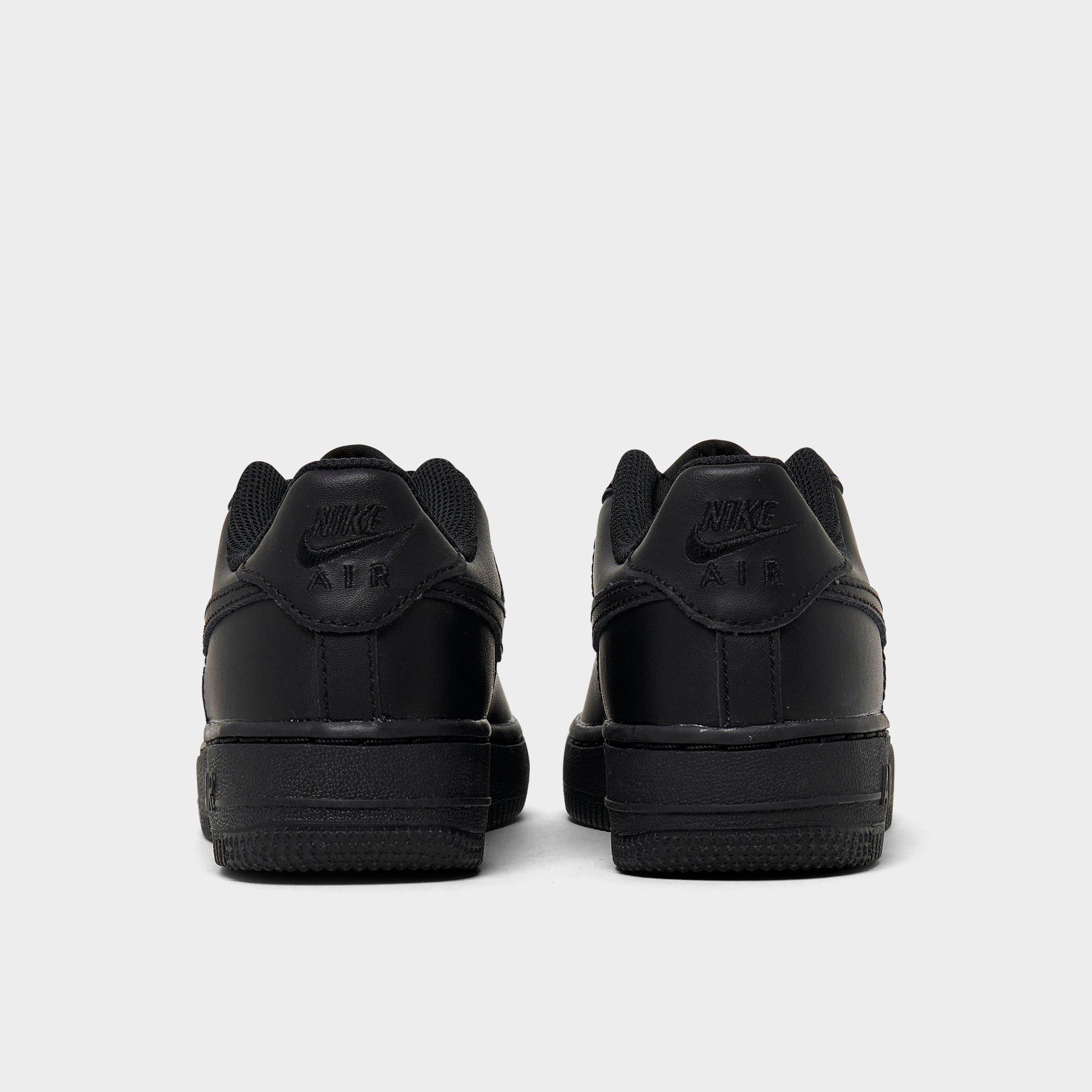 Big Kids' Nithtke Air Force 1 Low '24 Casual Shoes - Black/Black/Black - Back view