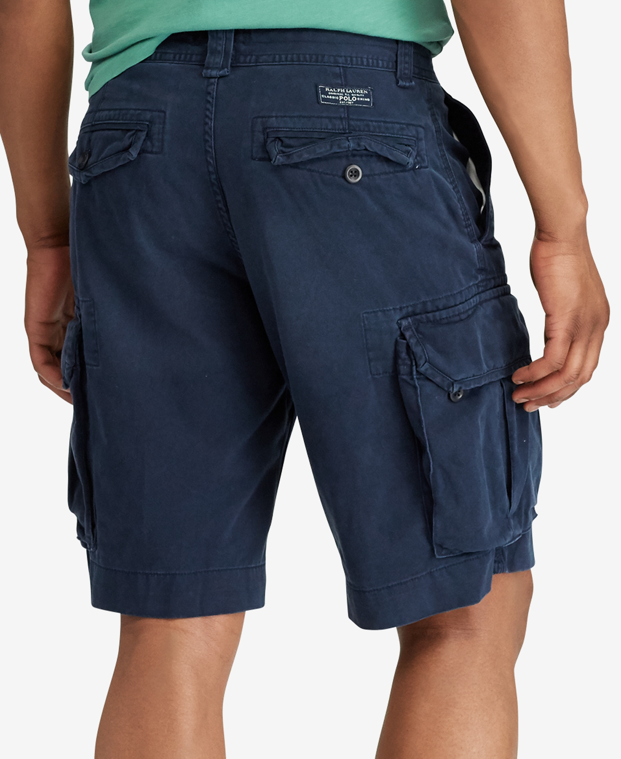 Polo Ralph Lauren Men's Shorts, 10.5" Classic Gellar Cargos - Aviator Navy