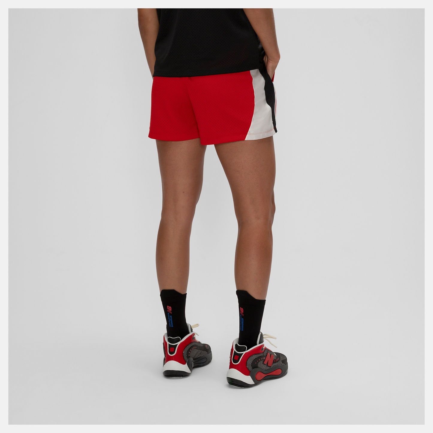 New Balance Basketball Performance Mesh Short, WB61O09QTRE