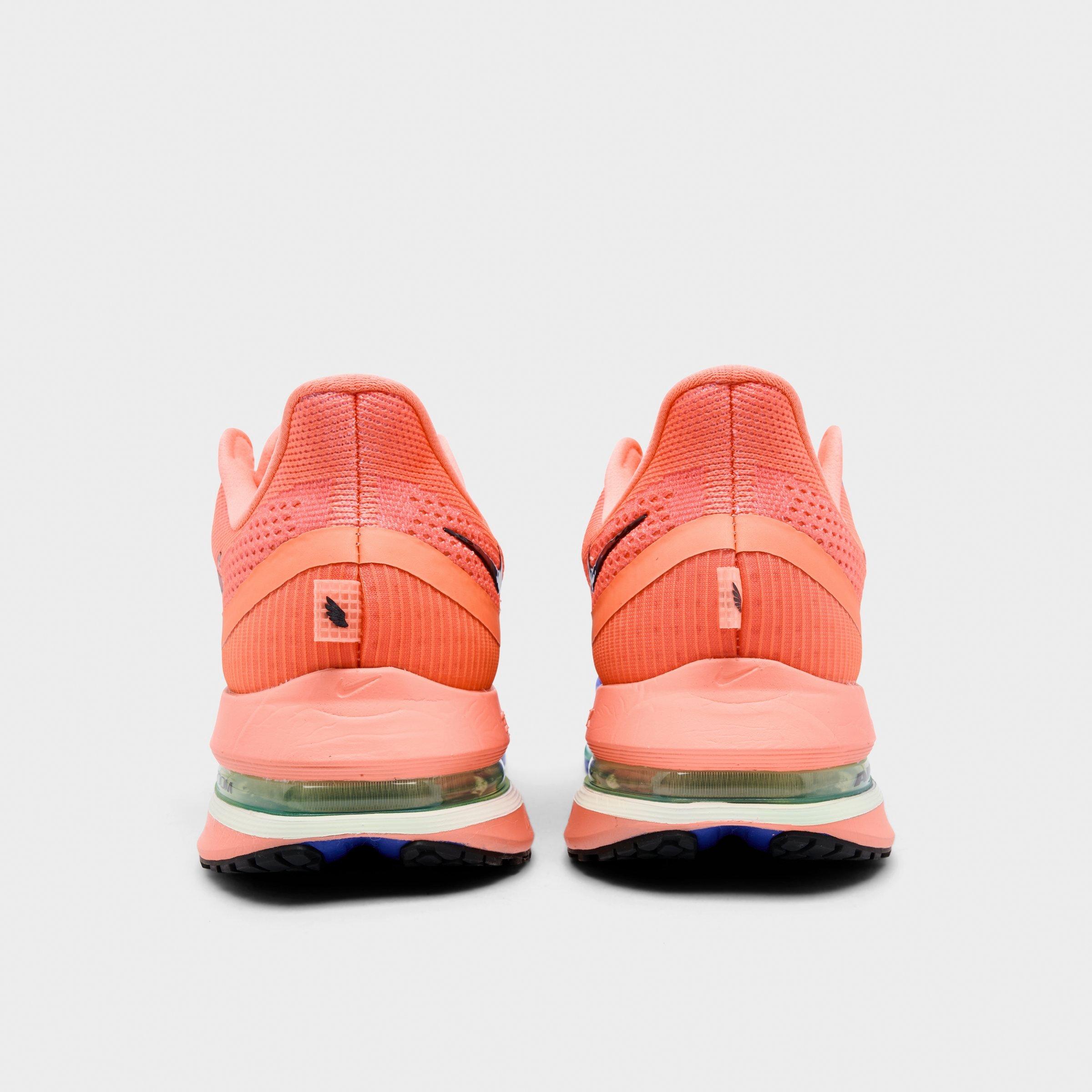 Men's Nithtke Pegasus Premium Running Shoes - Part 1 - Racer Blue/Atomic Pink/Volt Tint/Black - Back view
