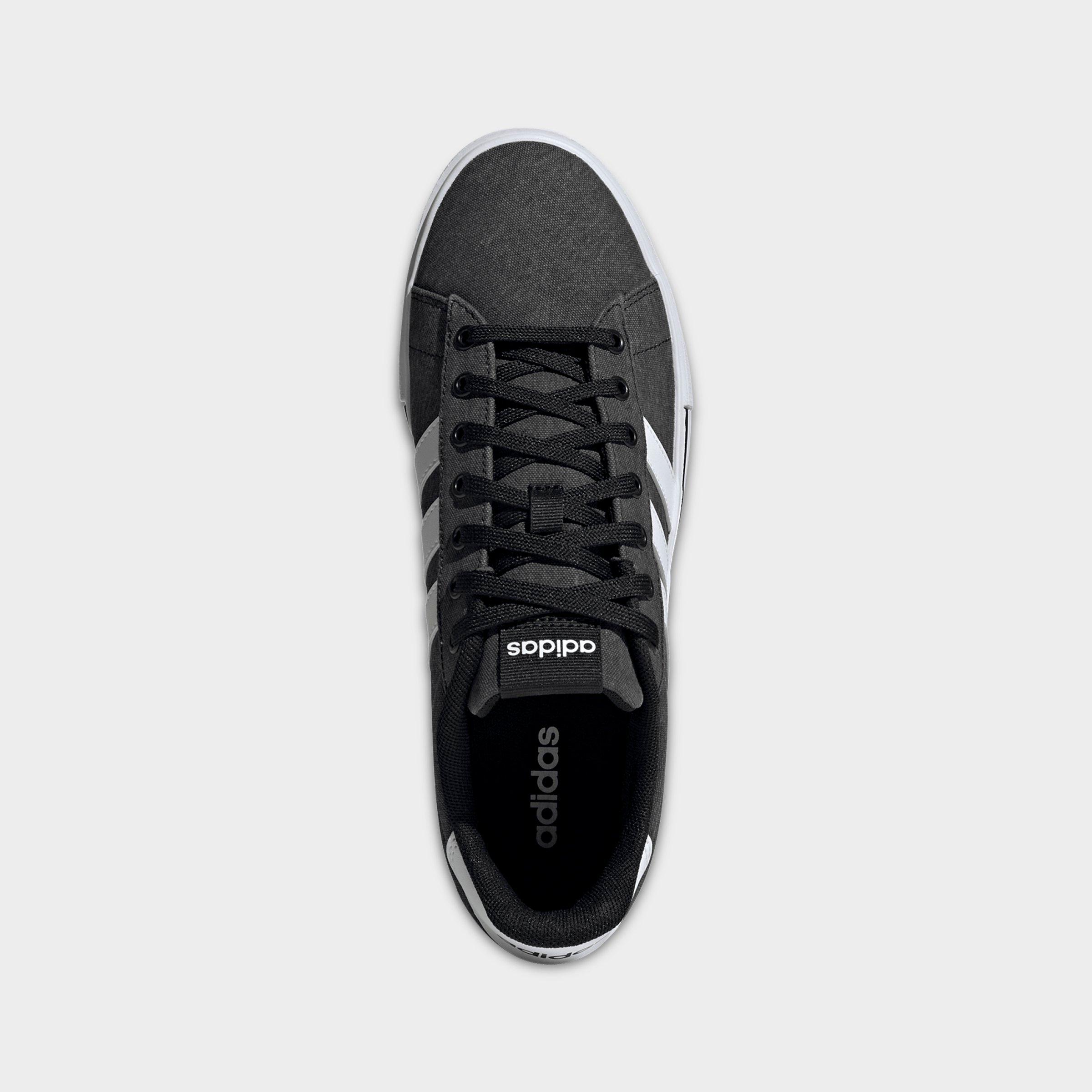 Men's adidas Daily 4.0 Casual Shoes (Big Kids' Sizes Available) - Part 1 - Core Black/Cloud White/Core Black - Top view