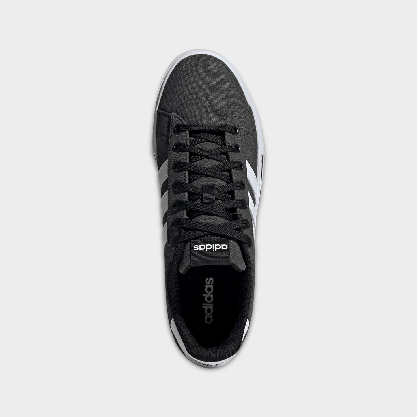 Men's adidas Daily 4.0 Casual Shoes (Big Kids' Sizes Available) - Part 1 - Core Black/Cloud White/Core Black - Top view