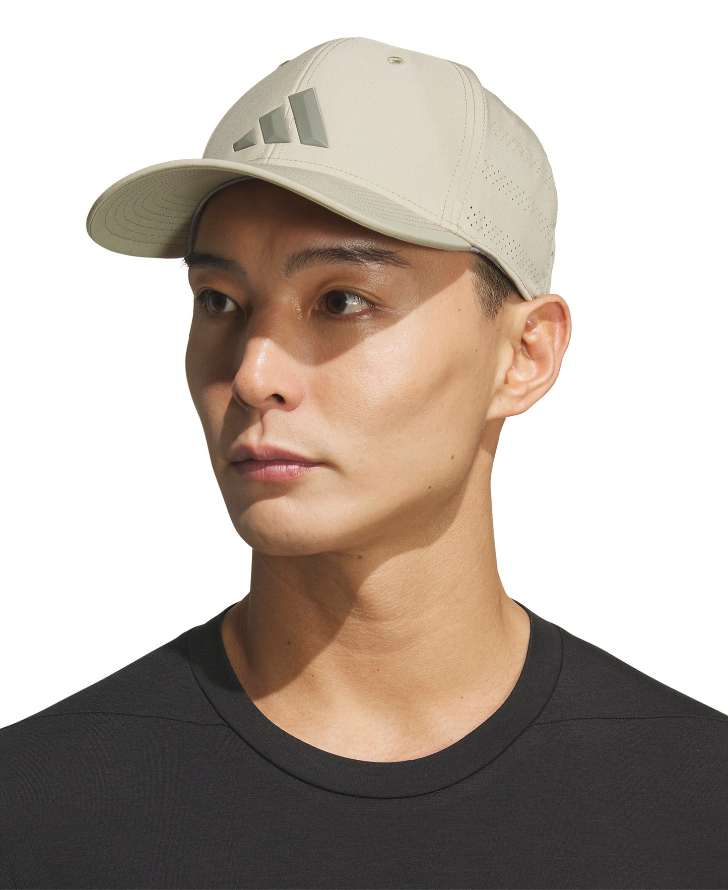 adidas Men's Game Day Stretch-Fit Hat - Khaki