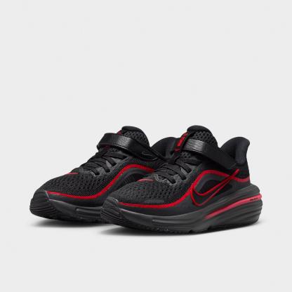 Little Kids' Nithtke Winflo 12 Road Running Shoes - Black/Red Orbit/Dark Smoke Grey/Black - Both shoes facing left
