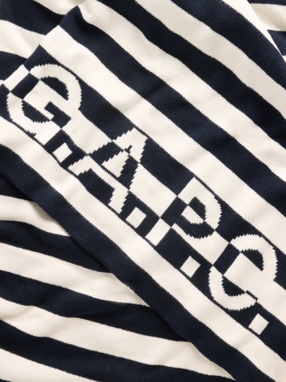 Gap × A.P.C. Logo Stripe Blanket - Off white