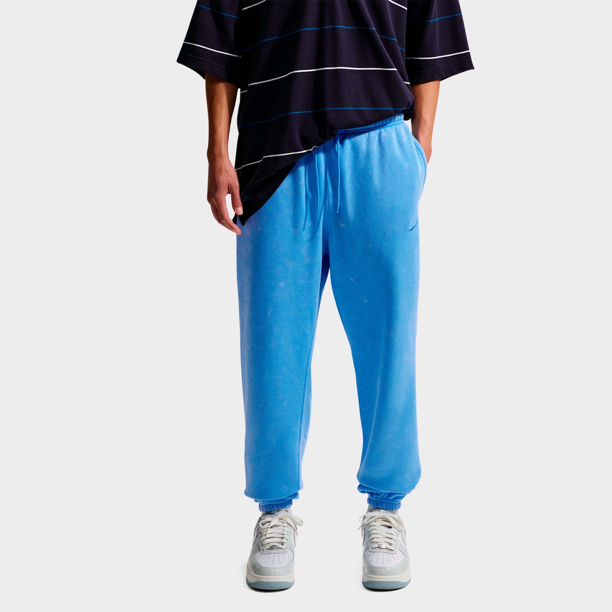 Men's Nithtke Sportswear Club Washed Cuffed Fleece Pants - University Blue