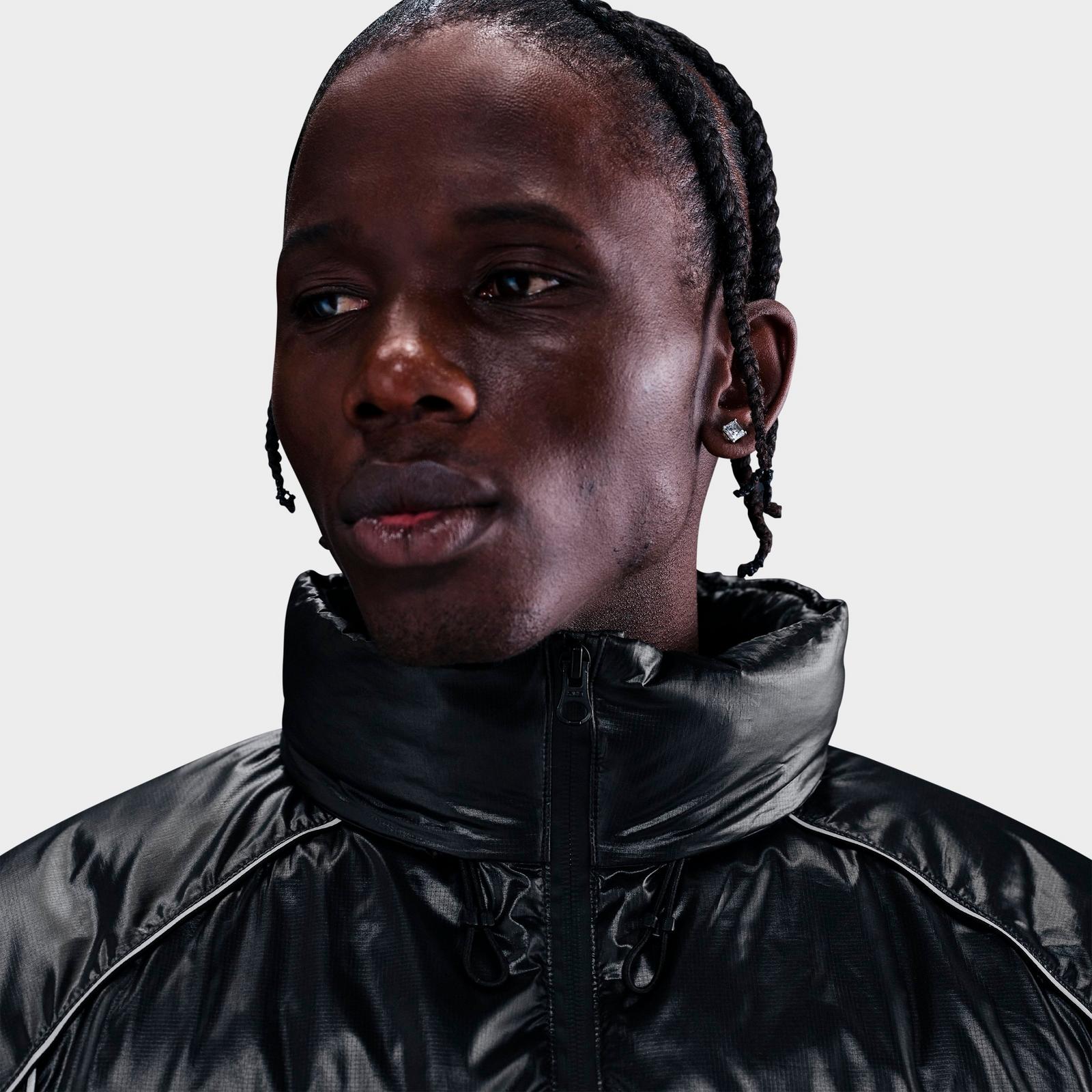 Men's Nike Tech Bubble Jacket - Black/Anthracite/Iron Grey/Black