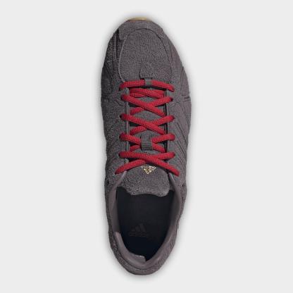 Women's adidas Originals Ghost Sprint Casual Shoes - Part 1 - Grey Strata/Grey Strata/Team Victory Red - Back view