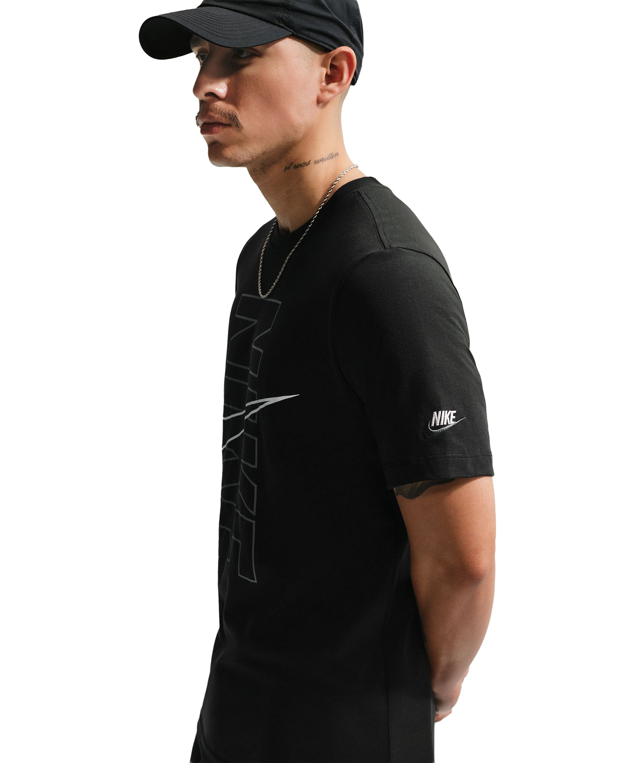 Nike Men's Sportswear Crewneck T-Shirt - Black
