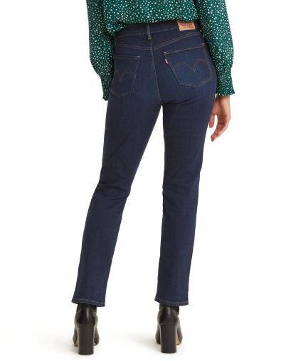 Levi's Women's Classic Mid-Rise Straight-Leg Jeans - Colbat Haze