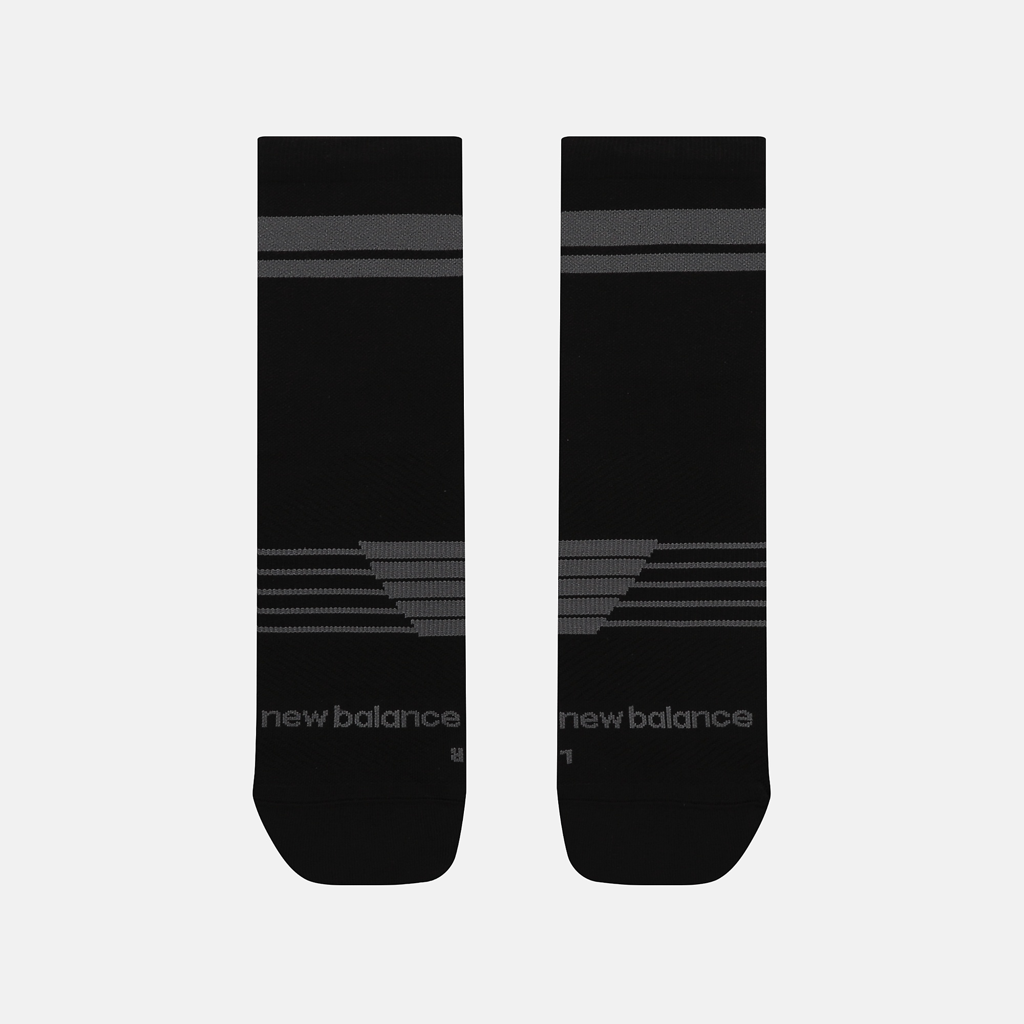 New Balance Pro Run QTR Socks 1 Pair, LAS15105BK