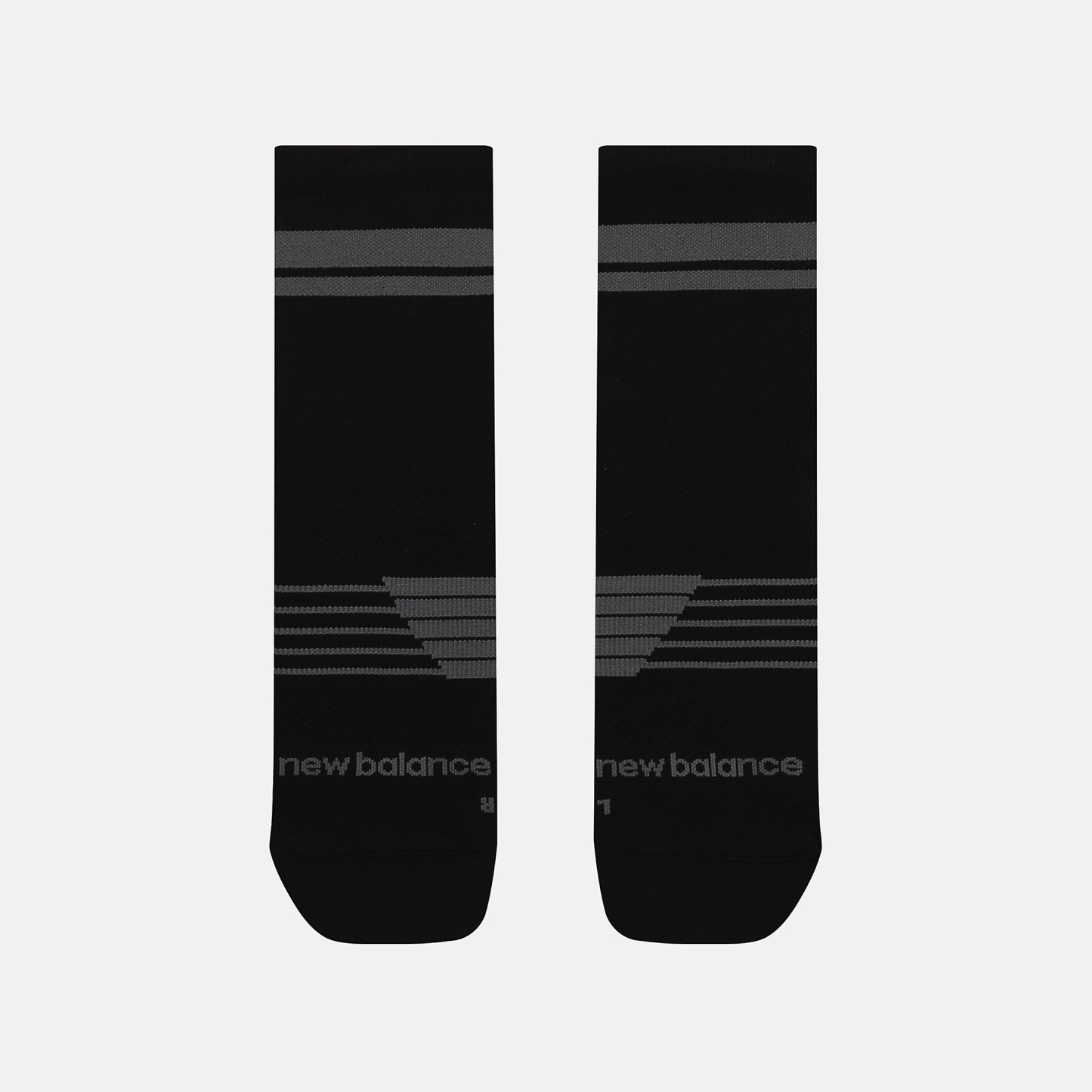 New Balance Pro Run QTR Socks 1 Pair, LAS15105BK