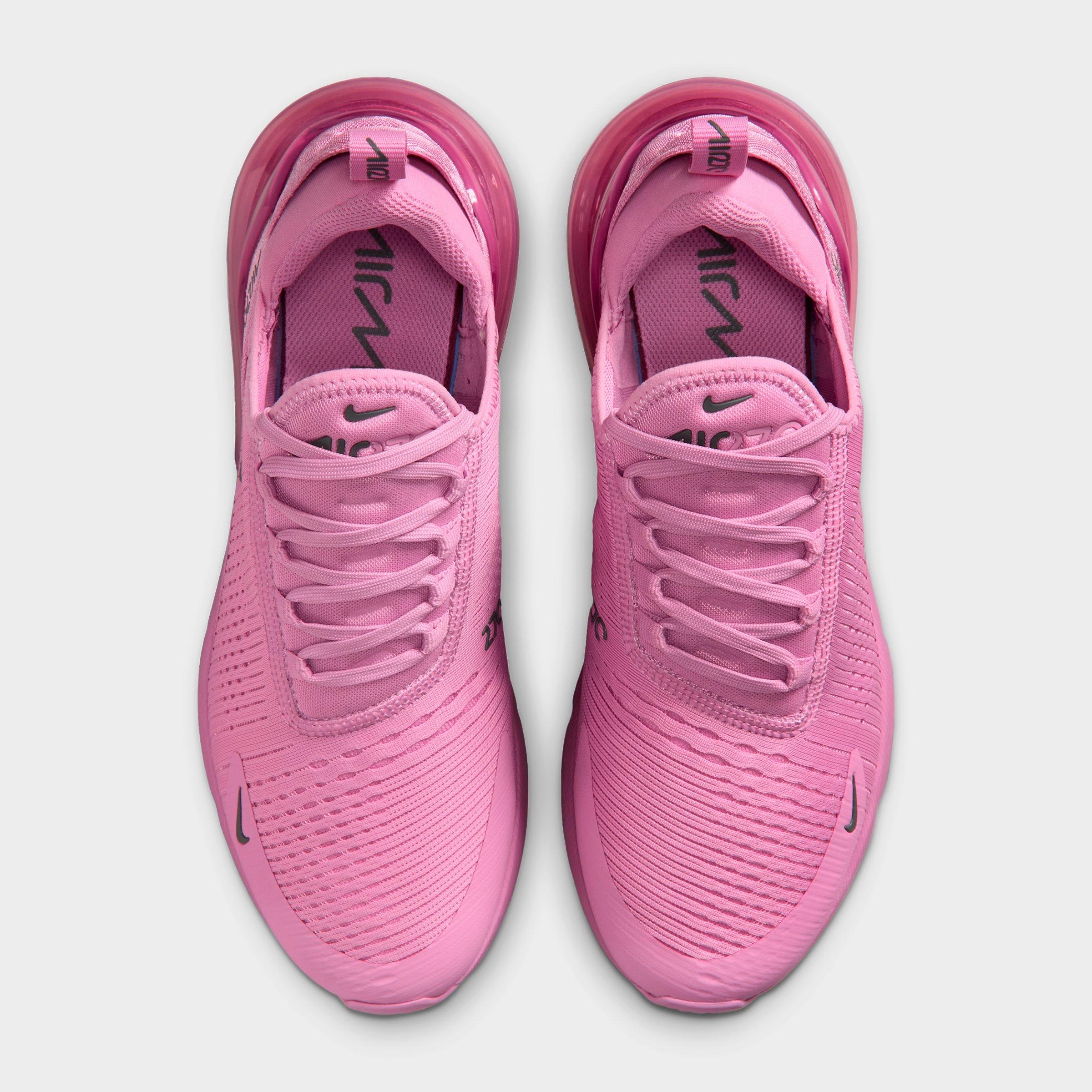 Women's Nithtke Air Max 270 Casual Shoes - Part 1 - Light Magenta/Light Magenta/Smoke Grey - Top view